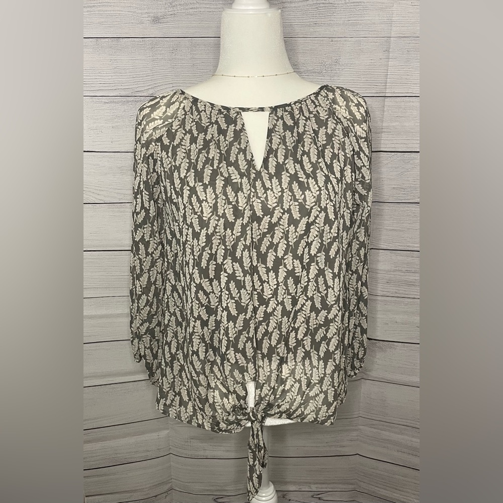 Wes Kei - Elorana Tie Front Blouse